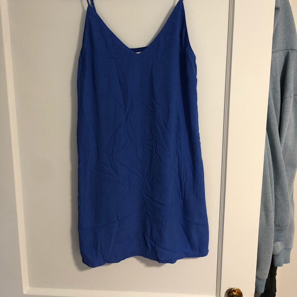 Aritzia Wilfred Free silk tank dress